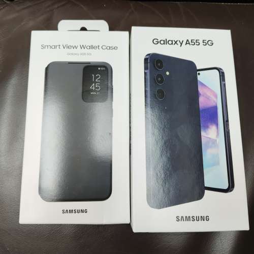 Samsung Galaxy A55 12+256 藍色 行貨 99% new