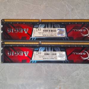 G.SKILL AEGIS DDR3 1600 8g   X2