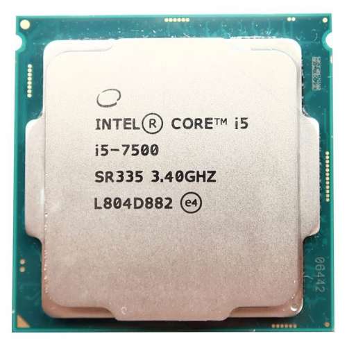 Intel Core i5-7500 CPU 中央處理器