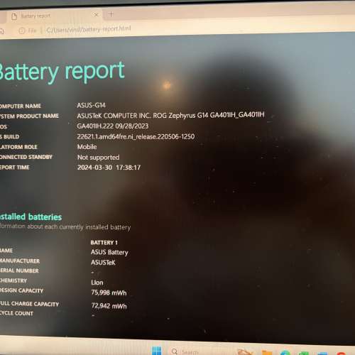 ROG Zephyrus G14 14-inch FHD 512GB SSD 2.9GHz VR Ready Laptop (16GB RAM, 8-Core