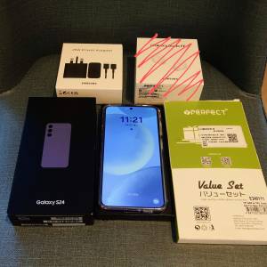 三星 Galaxy S24 8+512GB 紫 香港行貨 Samsung violet