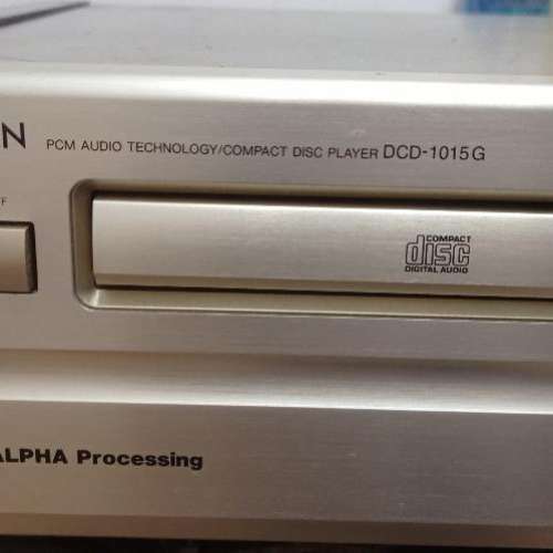原裝Denon DCD-1015G 高級 CD Player 220V 請留電話，藍田交收。