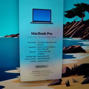 Apple Macbook pro 13 inch 2017 (16gb ram, 500gb ssd) 太空灰