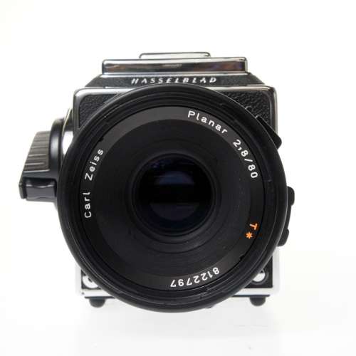 Hasselblad 501CM Film Camera & Carl Zeiss Planar 80mm f/2.8 T* Lens