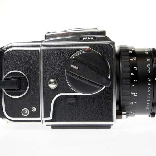 Hasselblad 501CM Film Camera & Carl Zeiss Planar 80mm f/2.8 T* Lens