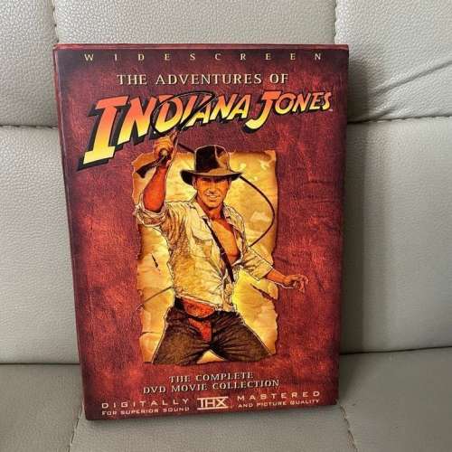 INDIANA JONES ,The complete DVD movie collection ( BOX SET 4 DVD) ( 有中文字幕)