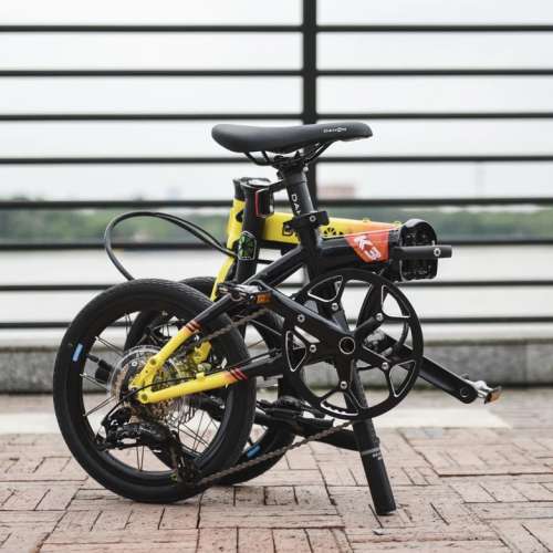 2024 最新款 頭柱內摺版馬甲線款 DAHON K3 PLUS 9速 16吋 碟剎 鋁合金 折叠車 送水...