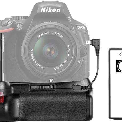 NEEWER Vertical Battery Grip Set For Nikon D5500 / D5600 電池直倒 / 手柄套裝