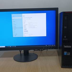 Lenovo組合,Lenovo Thinkstation P300,Xeon E3 1245V3,16G ram,256G SSD,1TB,21.5"...