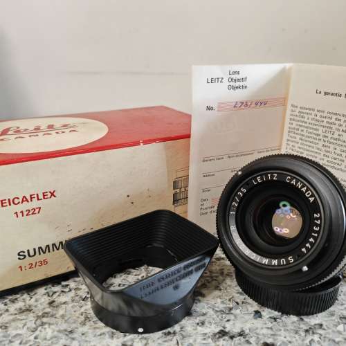 Leica R 35mm F2 SUMMICRON (V1 late MC version)