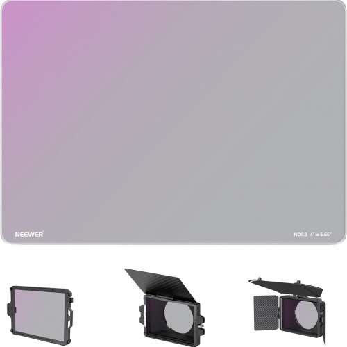 NEEWER 4"x5.65" ND0.3(1 Stop) Square Cinema Neutral Density Filter 電影減光濾鏡