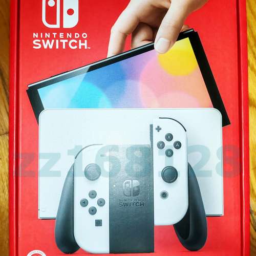 Nintendo Switch OLED 任天堂 Switch OLED 白色 -全新未開
