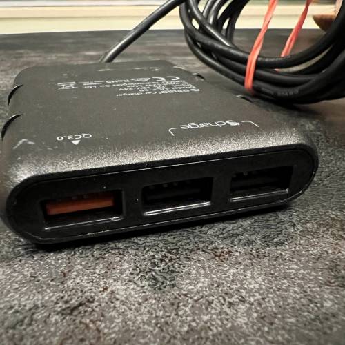 ORICO UCP-5P 5 Port USB Car Charger 52W with Quick Charger 3.0