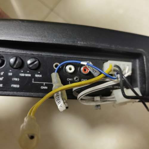 車用低音subwoofer