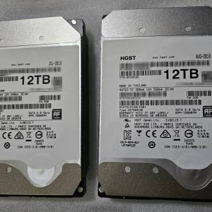 100%正常🟩故障率最低|HGST 12TB WD 企業HDD[NAS,synology,qnap,Toshiba,14TB,16TB...