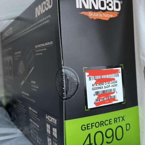 inno3d 4090D / 4090 D [行貨有單,封條未開]