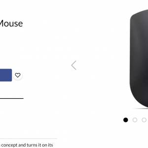 全新未開 ThinkPad Bluetooth Silent Mouse Lenovo 藍牙靜音滑鼠