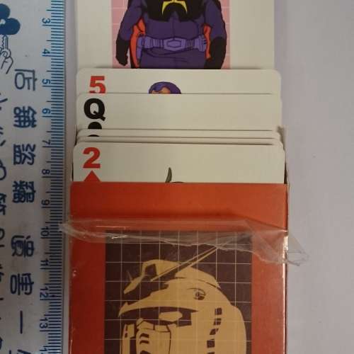 gundam playing card