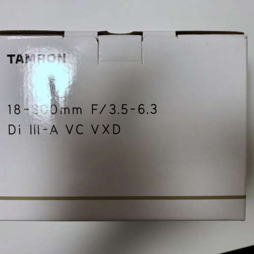 水貨 Tamron 18-300 f3.5-6.3 Di III-A VC VXD Sony E-Mount 99 新