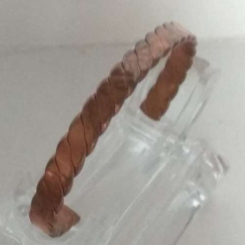 一手三隻紅銅手鐲，古舊存貨，共售200元單只150元。no.A18.4.24