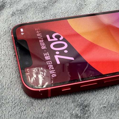 95%New iPhone 13 Mini 128GB 紅色 香港行貨 電池效能90% 自用首選超值
