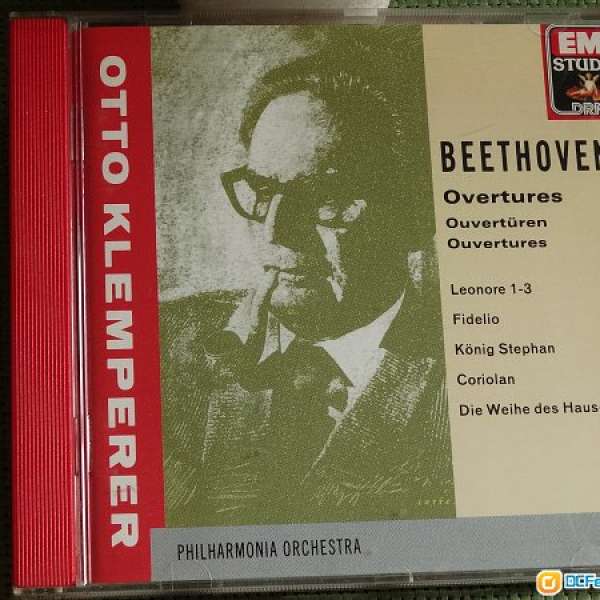 Beethoven overture /klemperer/phil 西德版 $400
