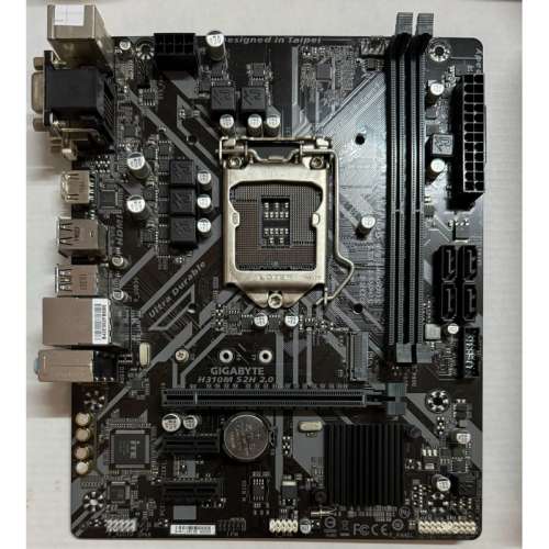 GIGABYTE H310M H 支援第8代 / 9代 Intel