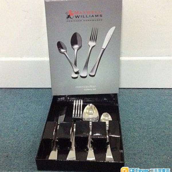 🍴MAXWELL CUTLETS SET Stainless Steel NEW  全新不銹鋼餐具一盒 四件套 🍴