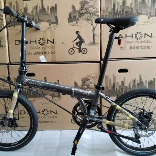 2024 新顏色 馬甲線版 DAHON SPEED P8 (KBC083) 8速 碟剎20吋鉻鉬鋼折叠車 送叮叮水...