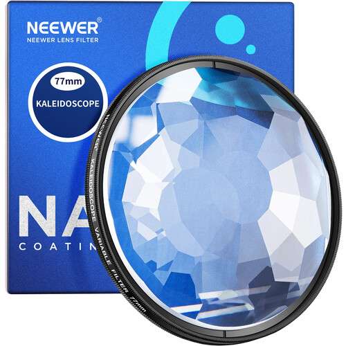 NEEWER FL-E1 Kaleidoscope Prism Lens Filter 萬花筒濾鏡 - 58 / 67 / 77 / 82mm