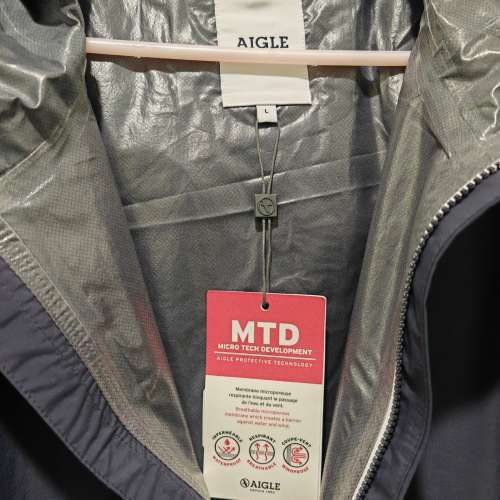 🔥包順豐🎁100%全新正版AIGLE 中性MTD防水透氣外套L碼