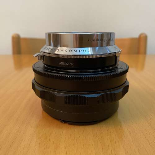 Linhof Carl Zeiss Planar 100mm F2.8 已改Hasselblad mount