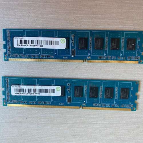 RAMAXEL DDR3 4GB x2