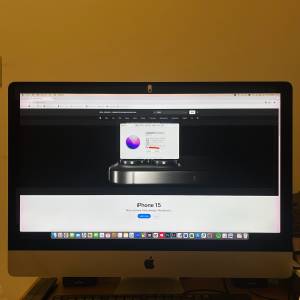 iMac 2015 late 27” 5K mon i5cpu 24gb ram UPGRADED TO 1TB SSD