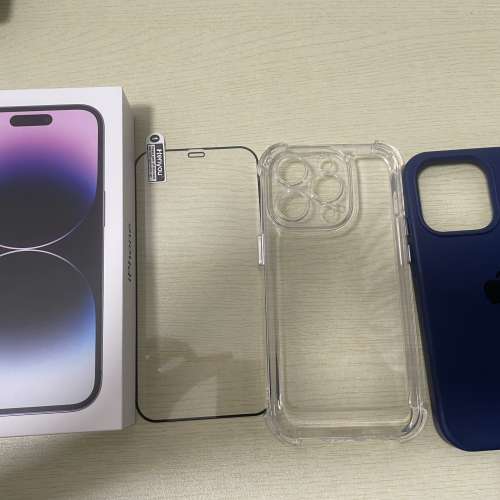 放99%新iPhone 14 PRO 128GB 紫色，現售$6500