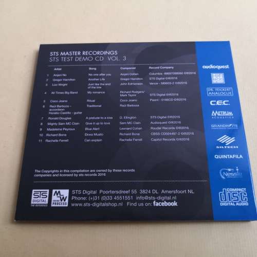 STS TEST DEMO CD VOLUME 3