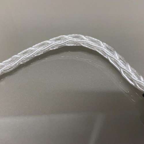 (手機/IPAD/平版轉接頭)HIBY5868音樂晶片,6N高純度400芯單晶銅渡銀白色線材,(支援H...