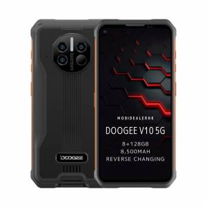 全新(New) • Doogee V10 5G 三防手機《8500mAh, 8+128Gb, NFC, 無線充電, 反向充電...