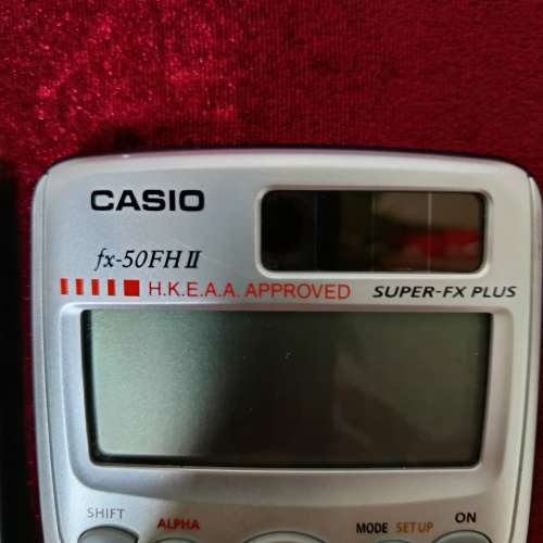 Casio 多功能科學函數計數機 fx-50FH II
