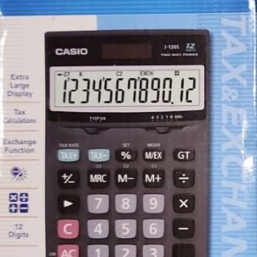 CASIO 12 digits calculator
