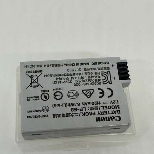 CANON E8原廠電池