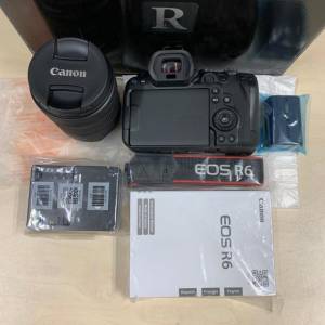 Canon EOS R6 Mirrorless Digital Camera with 24-105mm f4-7.1 Lens