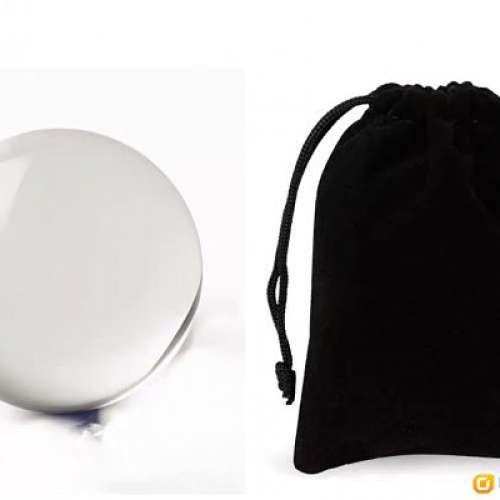 7cm 攝影、魔術必備水晶球+送絨布袋