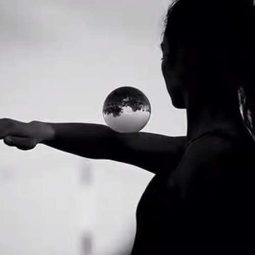 7cm 攝影、魔術必備水晶球+送絨布袋