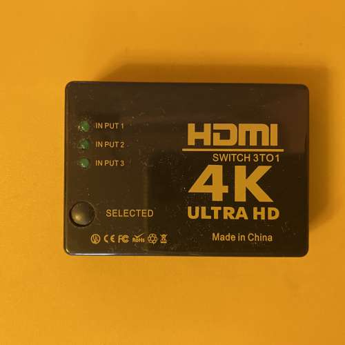 4K Ultra HD HDMI 3入1出 Selector