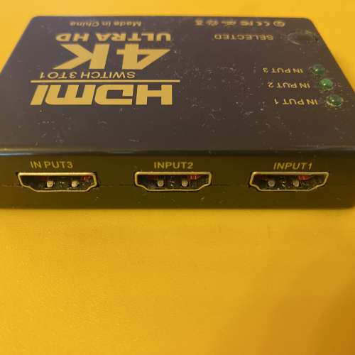 4K Ultra HD HDMI 3入1出 Selector