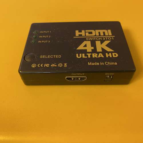 4K Ultra HD HDMI 3入1出 Selector