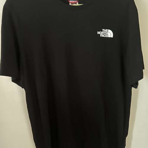 The North Face 男裝 黑色 Tee M Size中碼