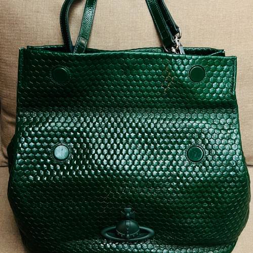 二手Vivienne Westwood 真皮兩用手袋