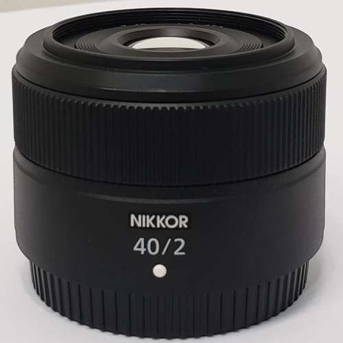Nikon Z 40mm f2 - 只買入 3個星期， 99.9% New，大舖買入，香港行貨，原廠保養 至...